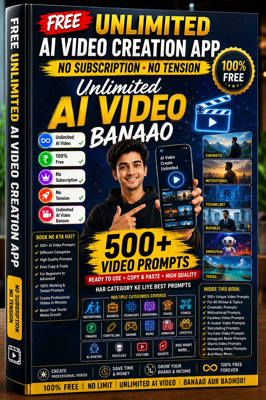 500+ AI video prompt